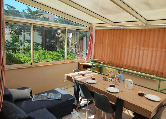 - T2 Mezzanine Climatisé - 6 Pers - Parking Proche - Fr-1-796-87